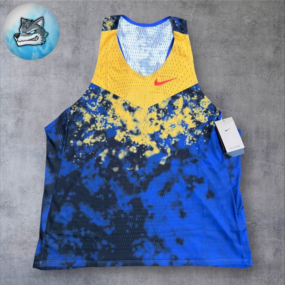 Nike AeroSwift Dri-FIT ADV Race Day 26 Singlet Citron Pulse Men's XL IU4522-848